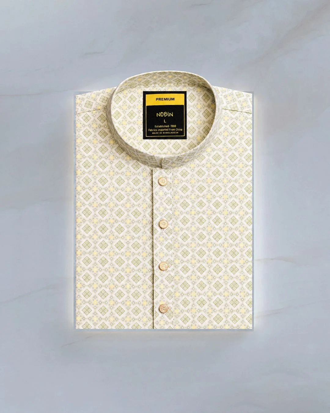 Regular Print Panjabi - 87