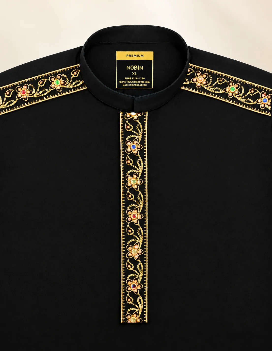 New Arrival Black Panjabi - 03