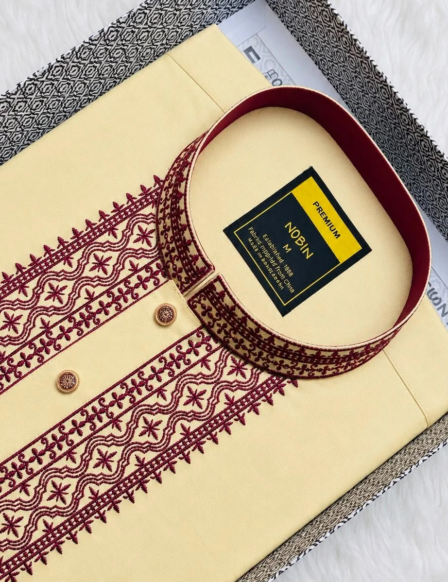Special Cream panjabi-01 Special Cream panjabi-01