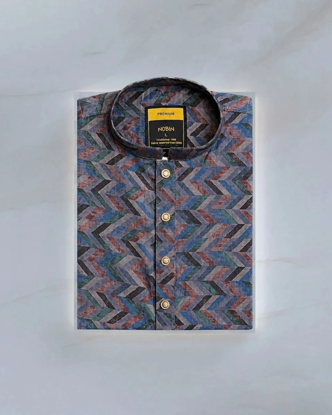 Regular Print Panjabi - 92