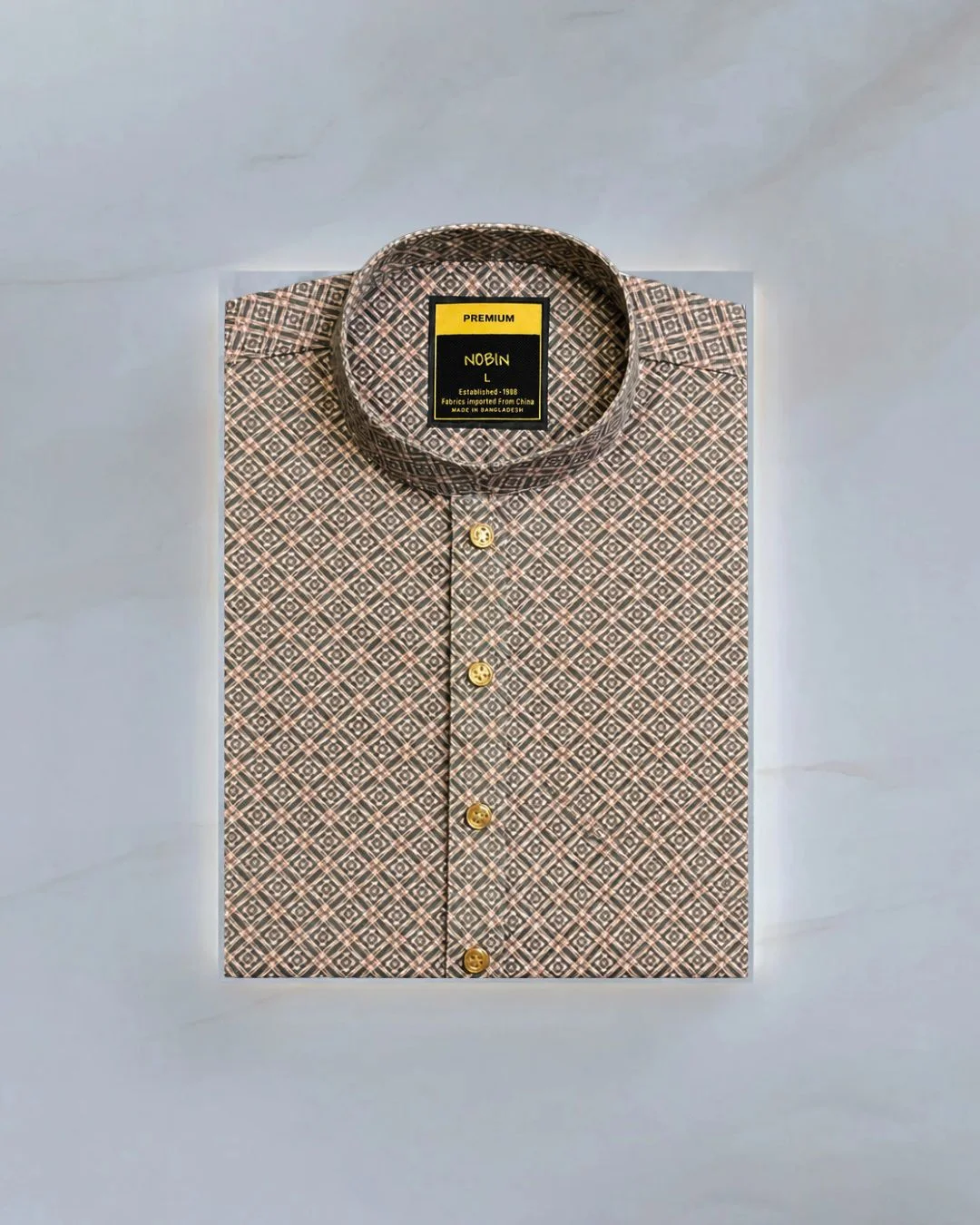 Regular Print Panjabi - 95
