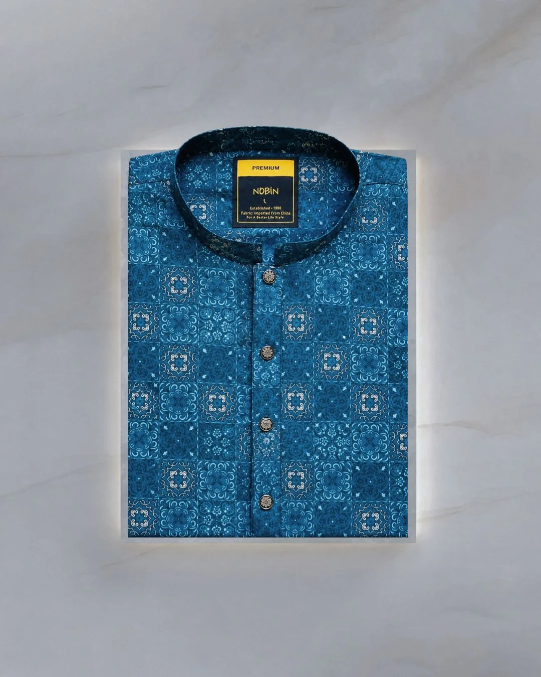 Regular Print Panjabi - 43