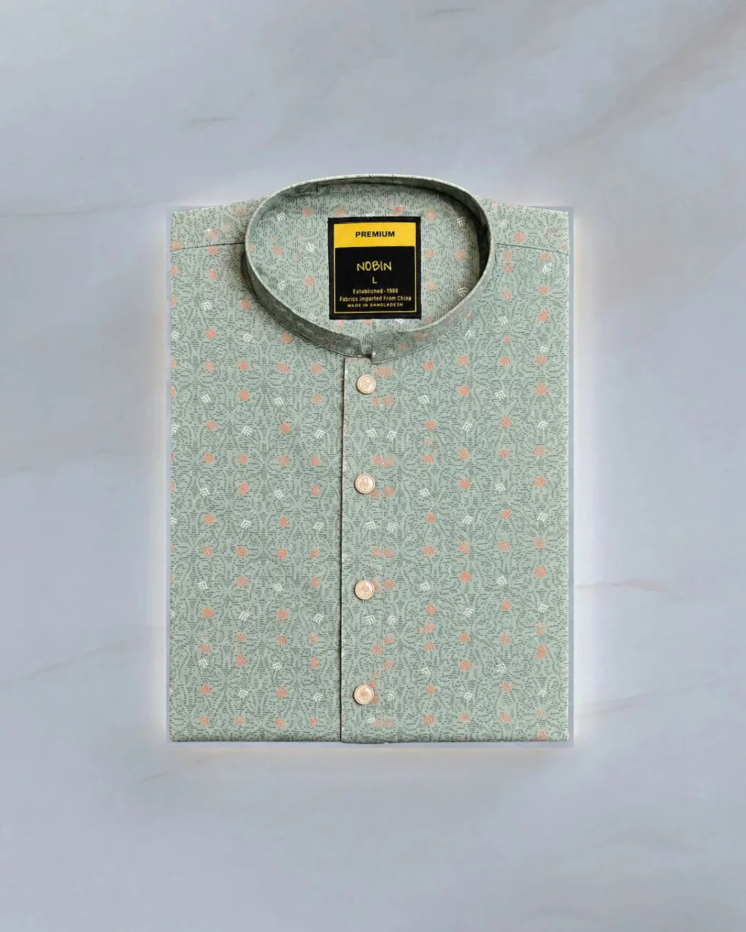 Regular Print Panjabi - 86
