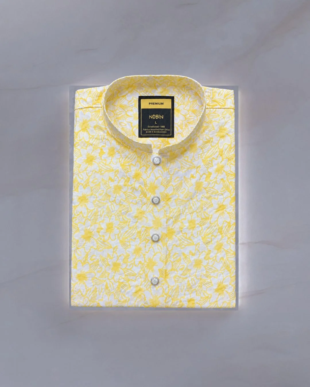 Floral Elegance Panjabi - 16 Floral Elegance Panjabi - 16