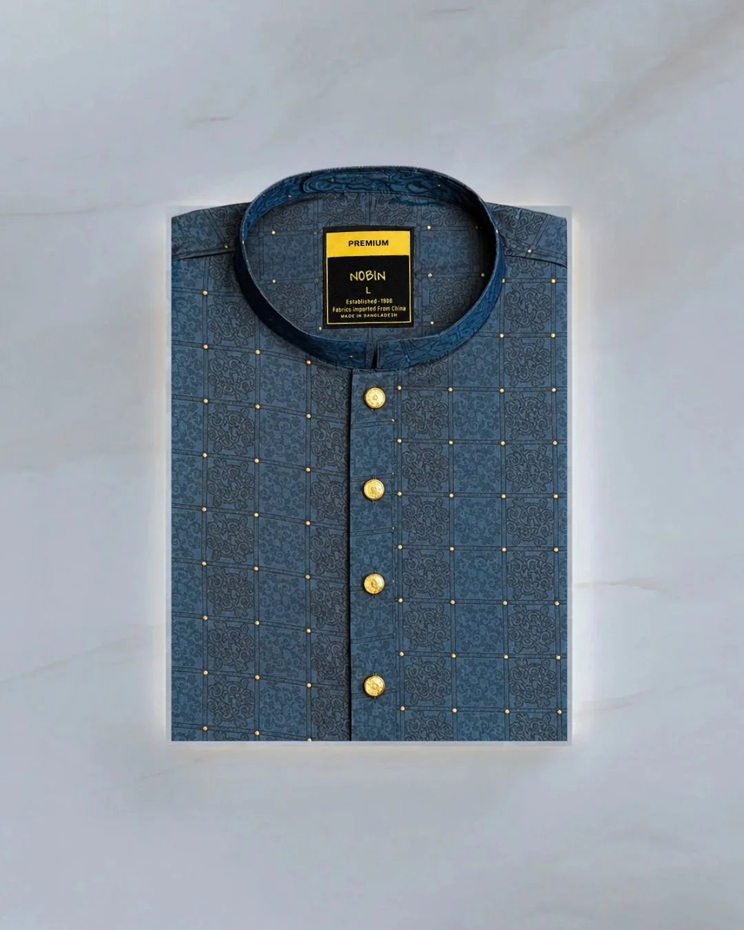 Regular Print Panjabi - 103