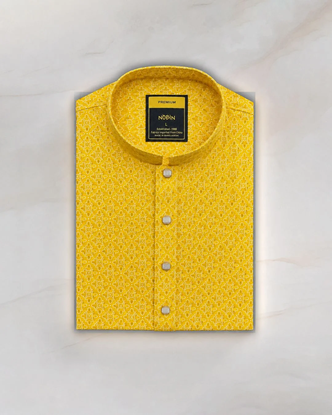 Floral Elegance Panjabi - 11