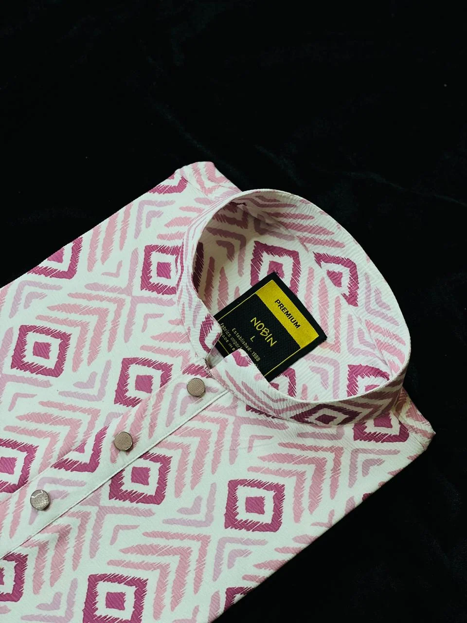 Chinese Print Panjabi-02