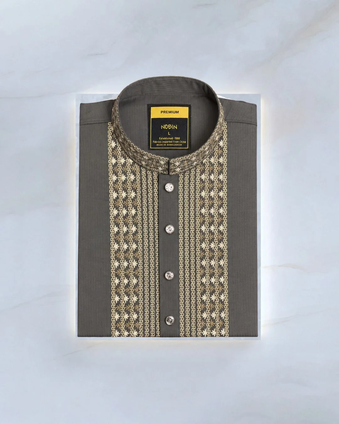 Premium Embroidery Panjabi- 40