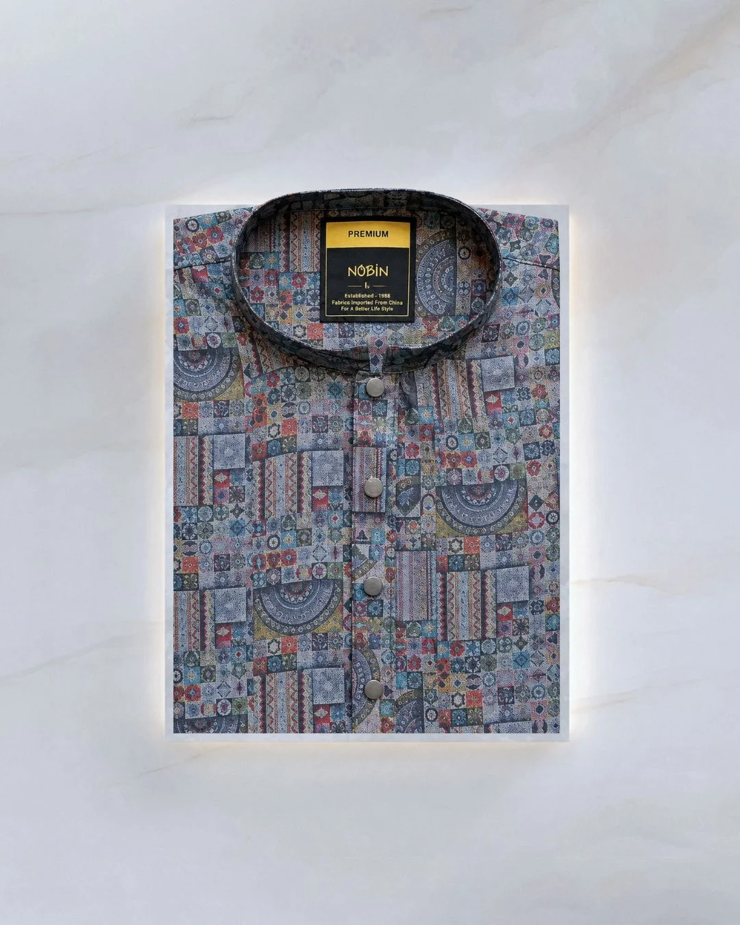 Regular Print Panjabi - 49 Regular Print Panjabi - 49