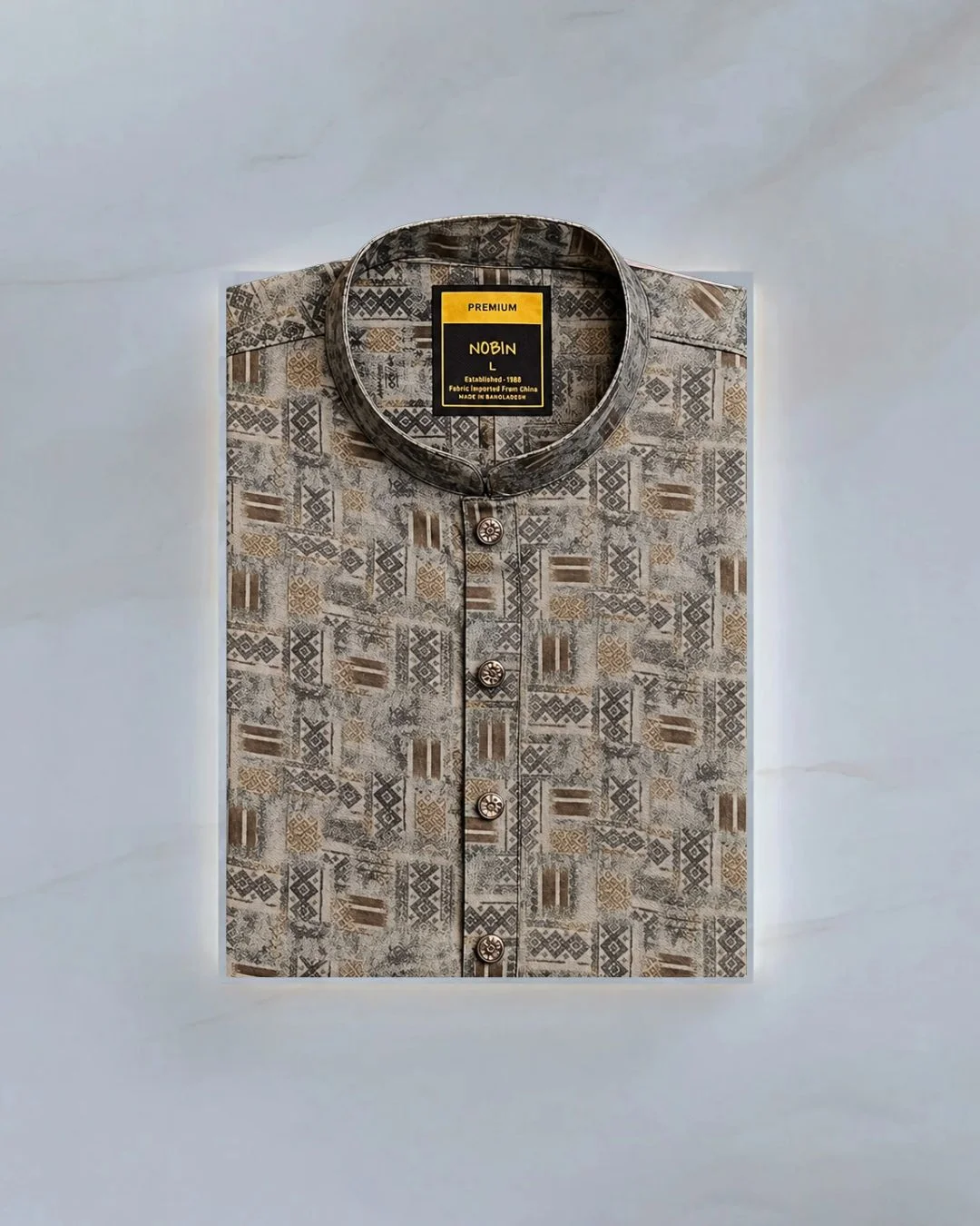 Regular Print Panjabi - 96