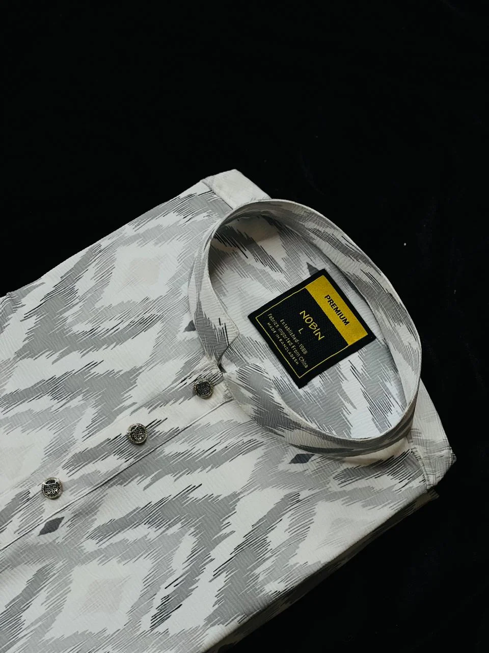 Chinese Print Panjabi-04