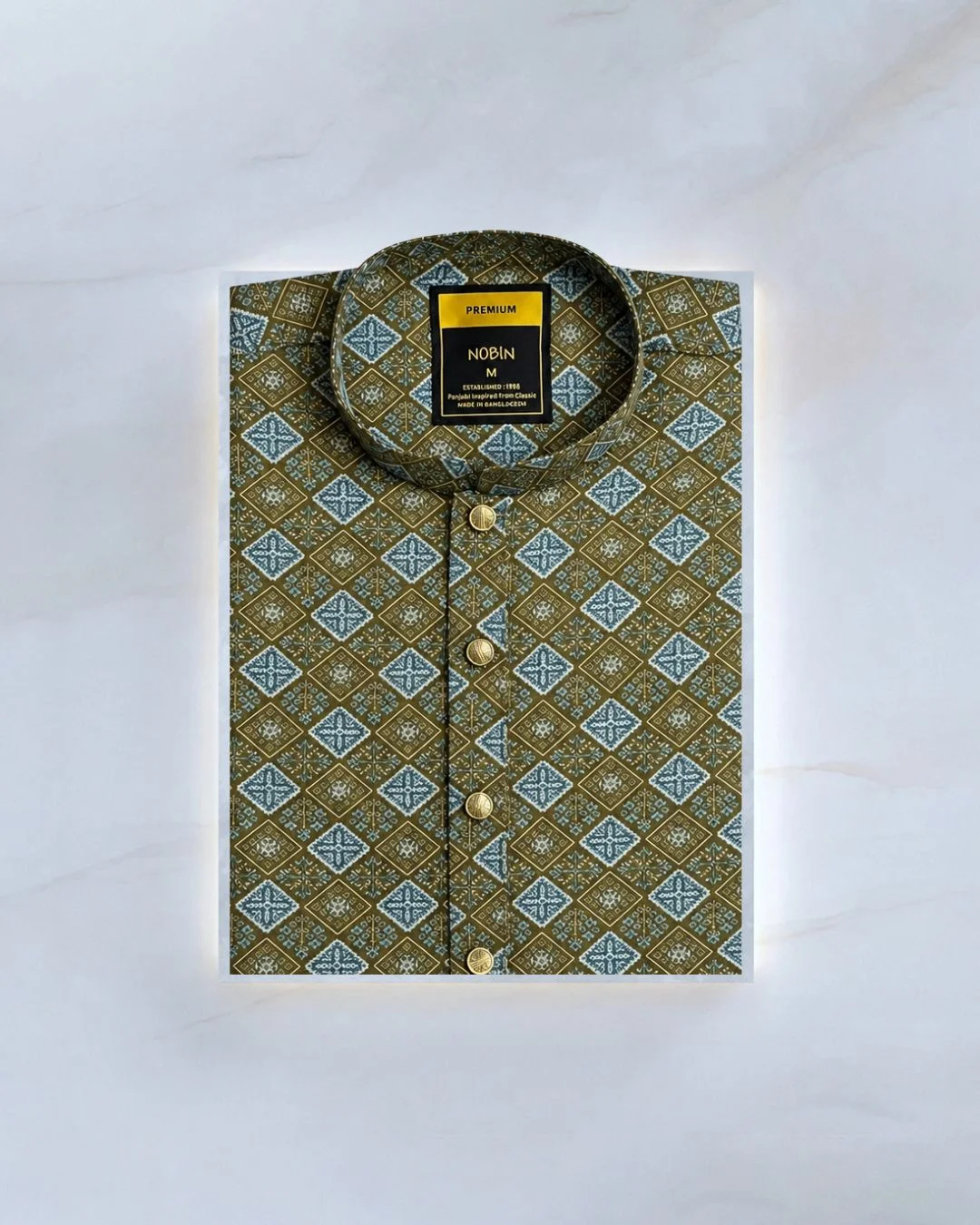 Regular Print Panjabi - 78