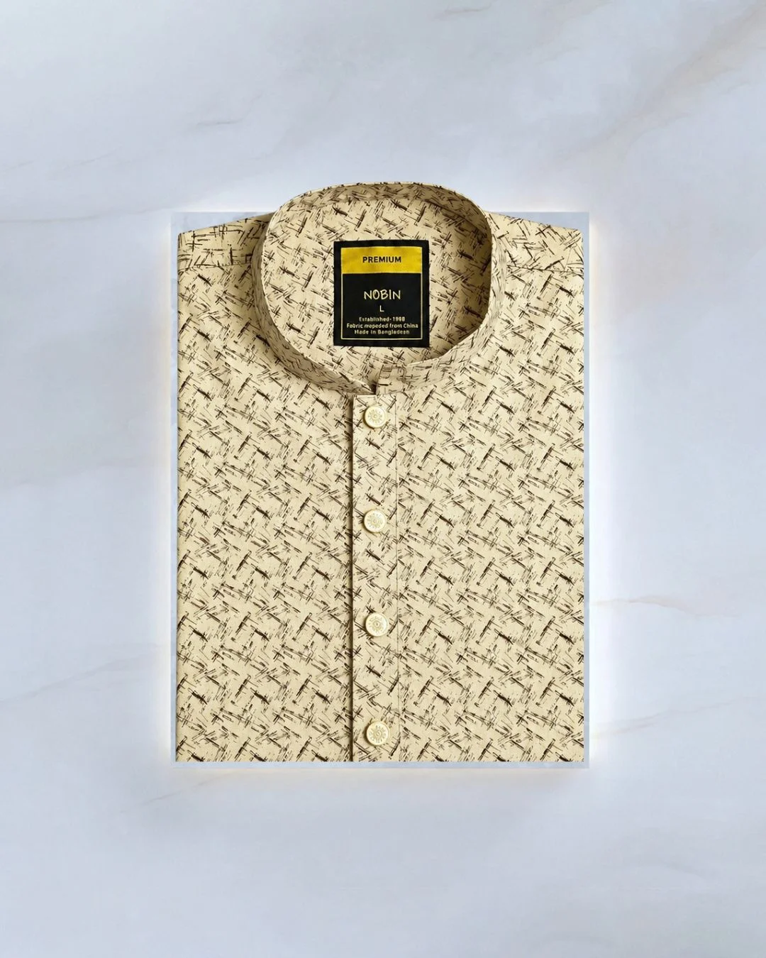 Regular Print Panjabi - 80