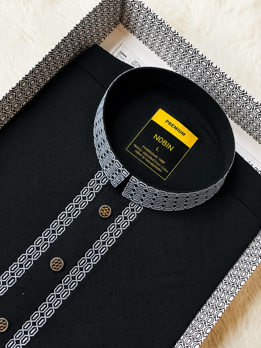 Premium Embroidery Panjabi-16