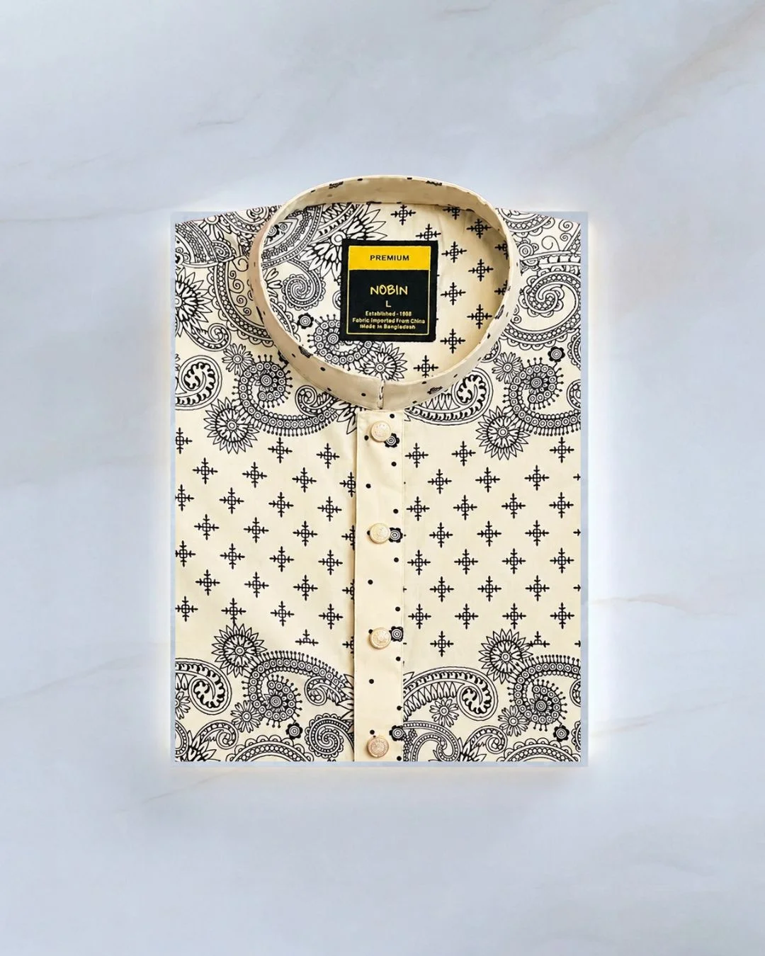 Regular Print Panjabi - 83