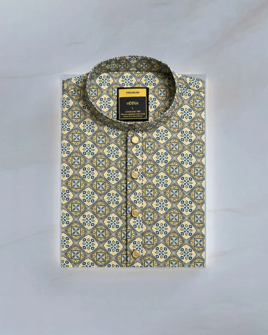 Regular Print Panjabi - 113