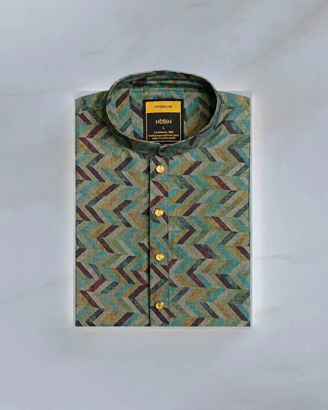 Regular Print Panjabi - 91