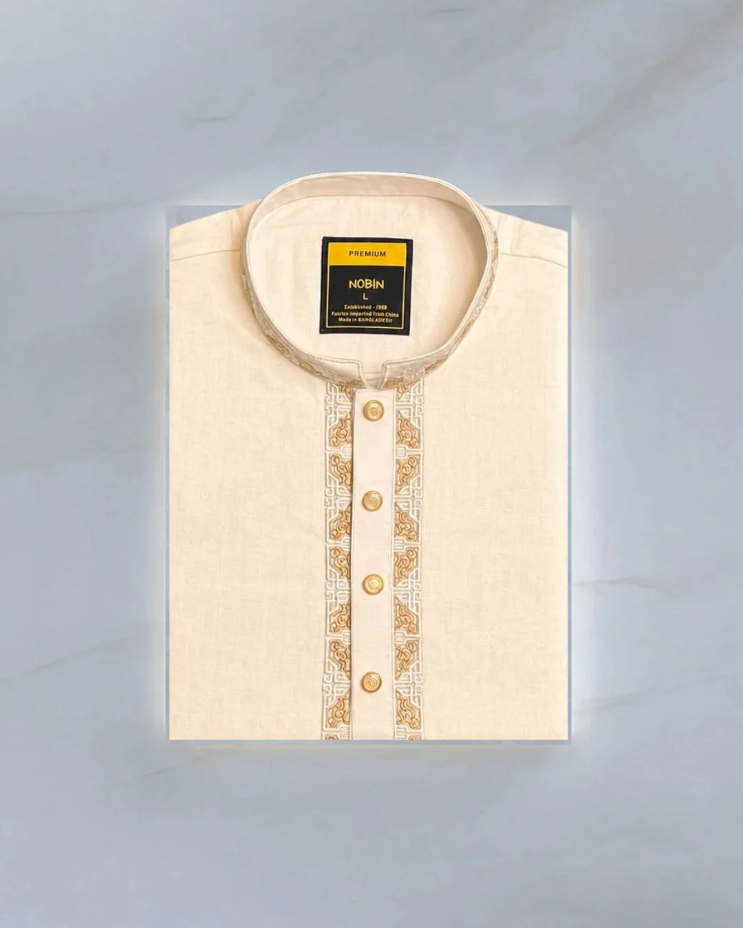 Regular Print Panjabi - 121