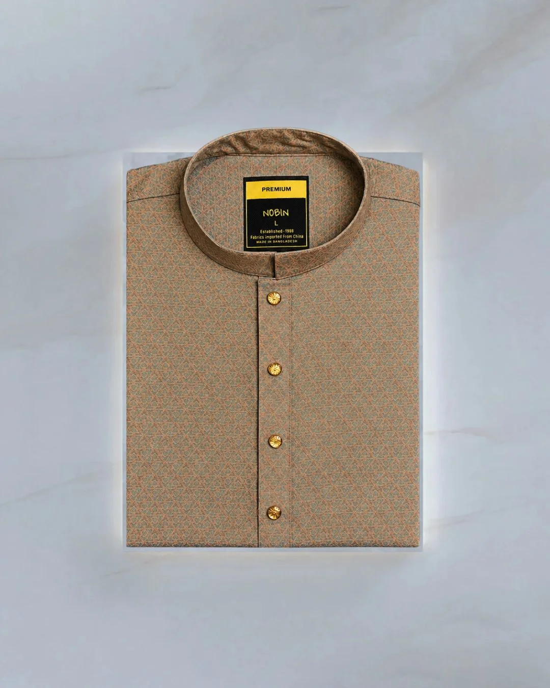 Regular Print Panjabi - 104