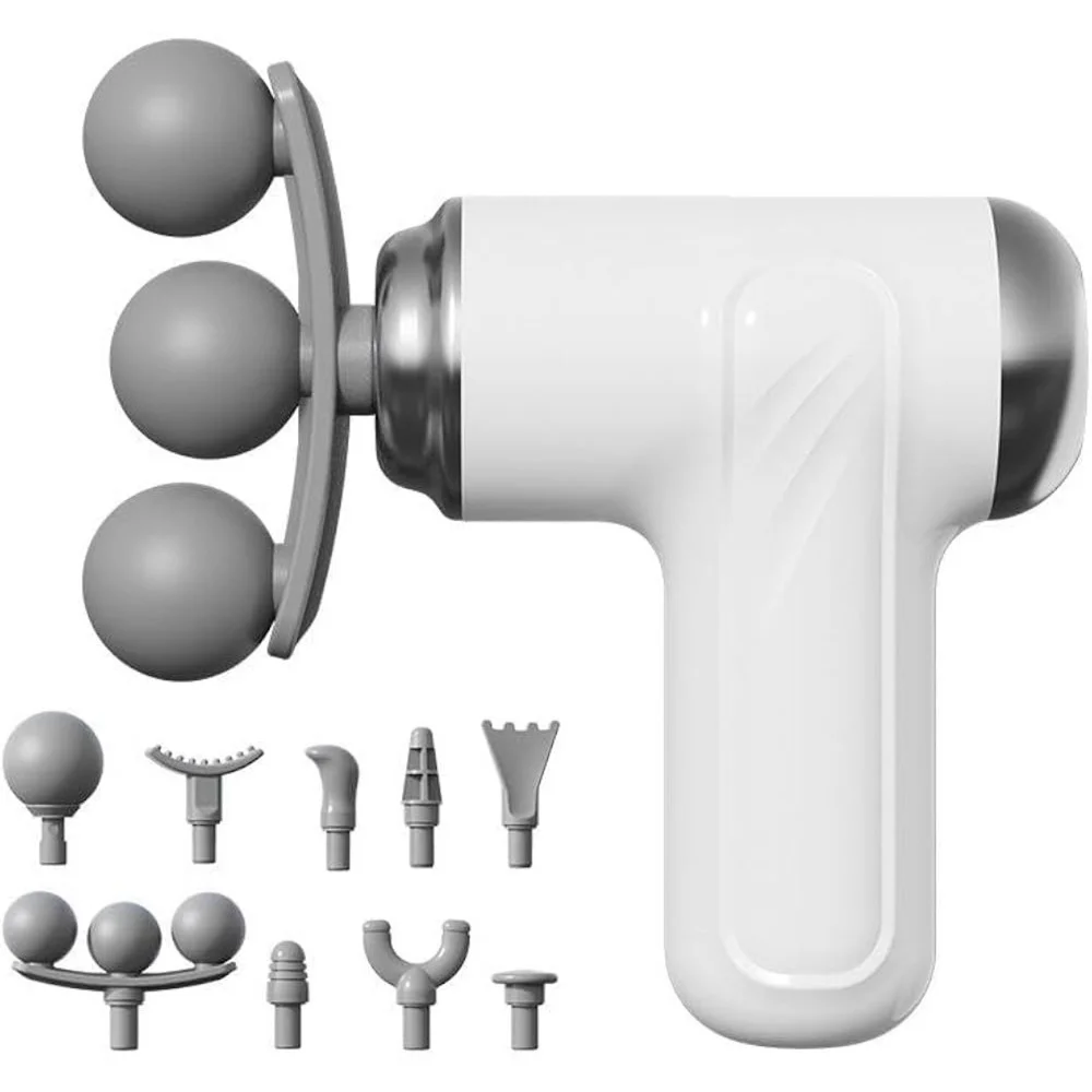 Fascial Massage Gun (with 10 Attachment Heads)