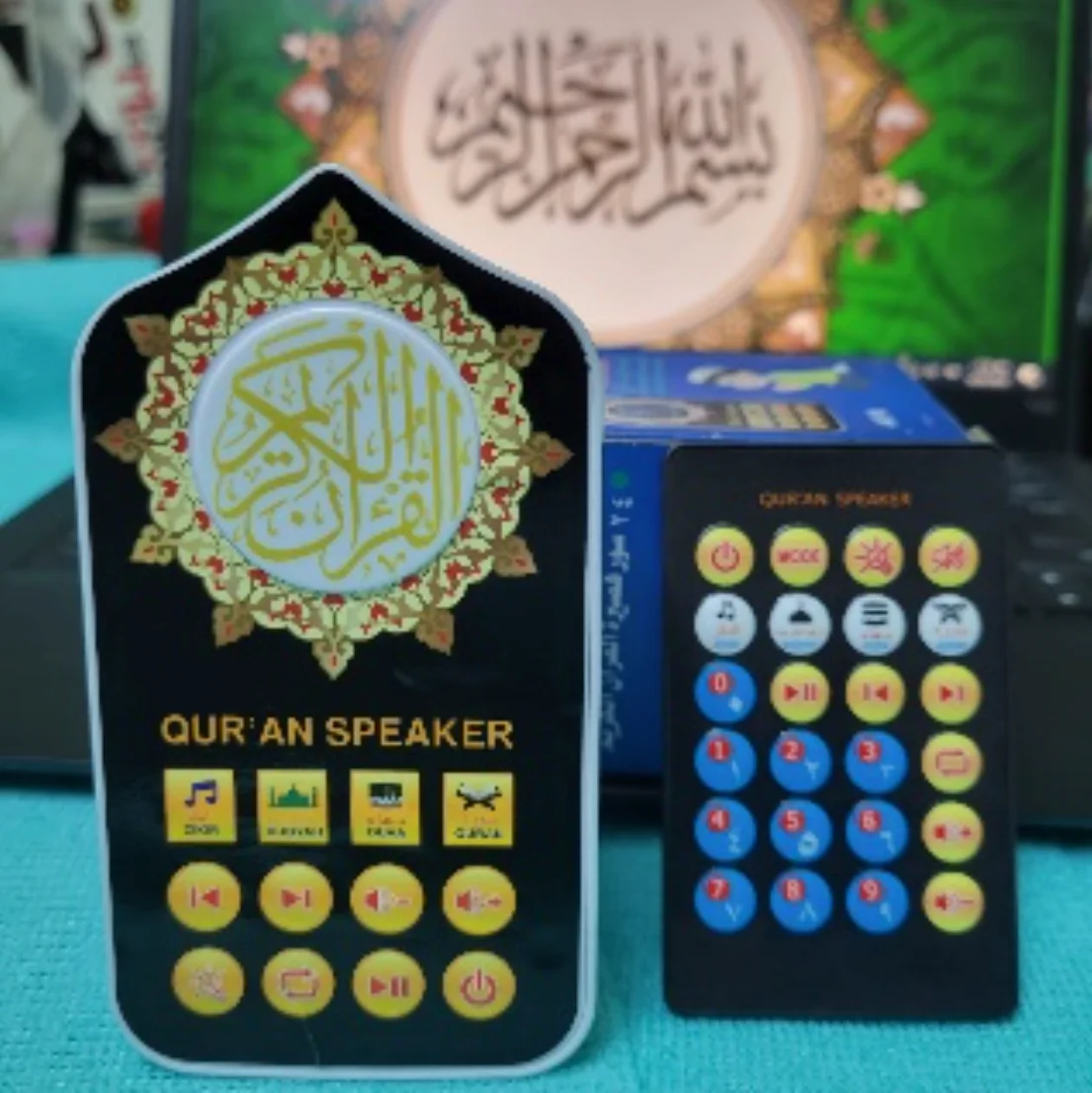 A818 Remote Quran Speaker (with Zikir/Ruqyah/Duaa)