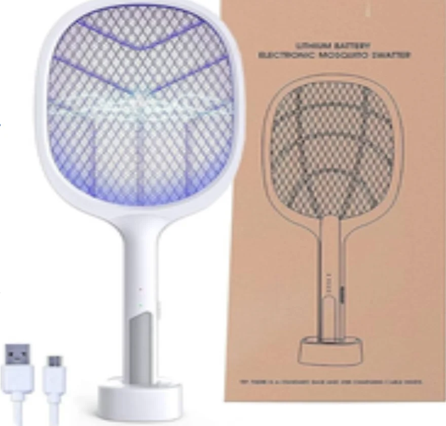 Rechargeable Electric Mosquito Swatter Bat