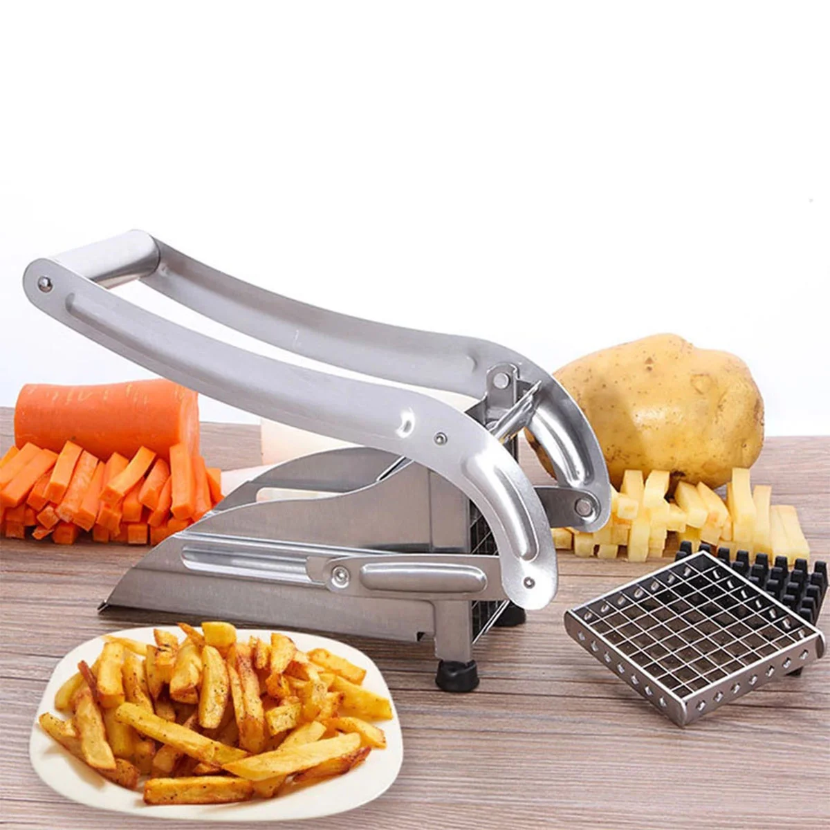 Manual Potato and Vegetable Cutter Machine Manual Potato and Vegetable Cutter Machine