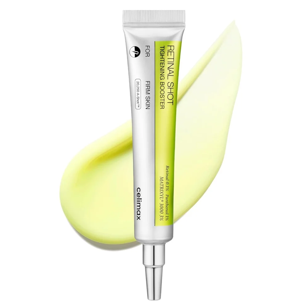 Celimax The Vita-A Retinal Shot Tightening Booster with 0.1% Retinal, Matrixyl & Niacinamide for Wrinkles & Glow, 15ml