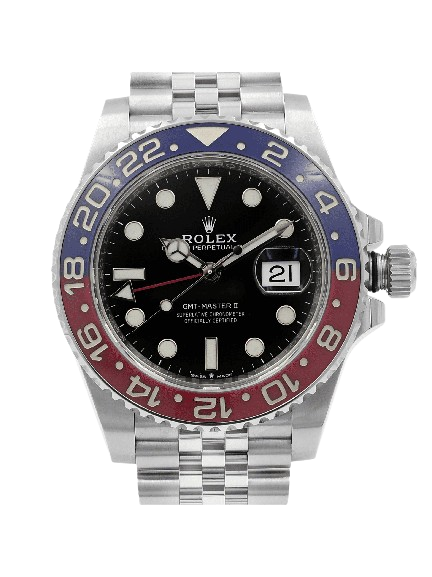 Rolex 126710BLRO GMT Master II Pepsi Oyster Pre Owned 08/2021