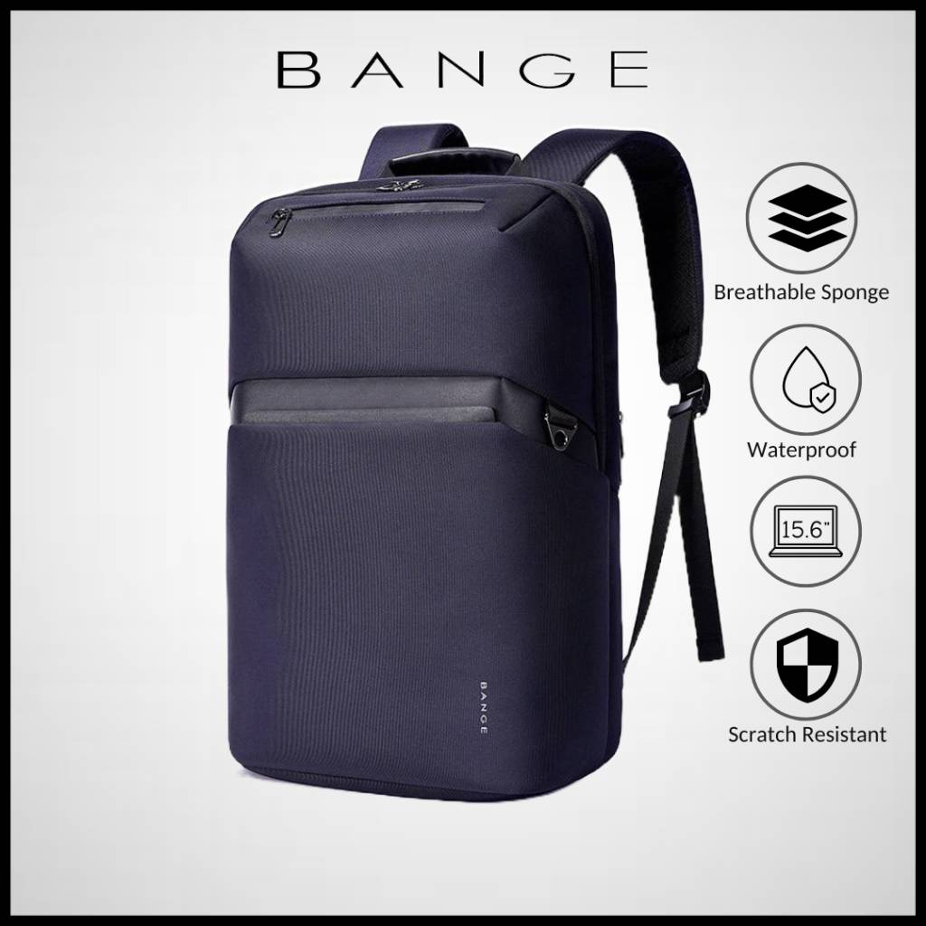 BANGE BG-7715 City Stunner Casual Backpack for Laptops Work & Play (15.6")