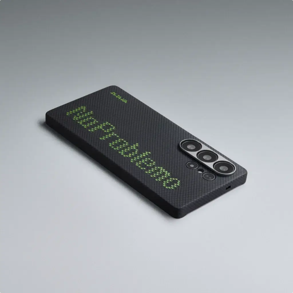 Pitaka Aries Tactile Woven Case for Galaxy S25 Ultra (No Problemo)
