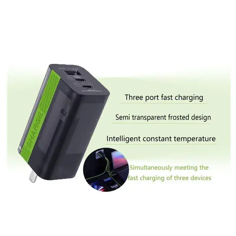 Sharge Hermit Unleash 65W GaN Powerhouse for All Your Devices Multi Port Fast Charger Sharge Hermit Unleash 65W GaN Powerhouse for All Your Devices Multi Port Fast Charger