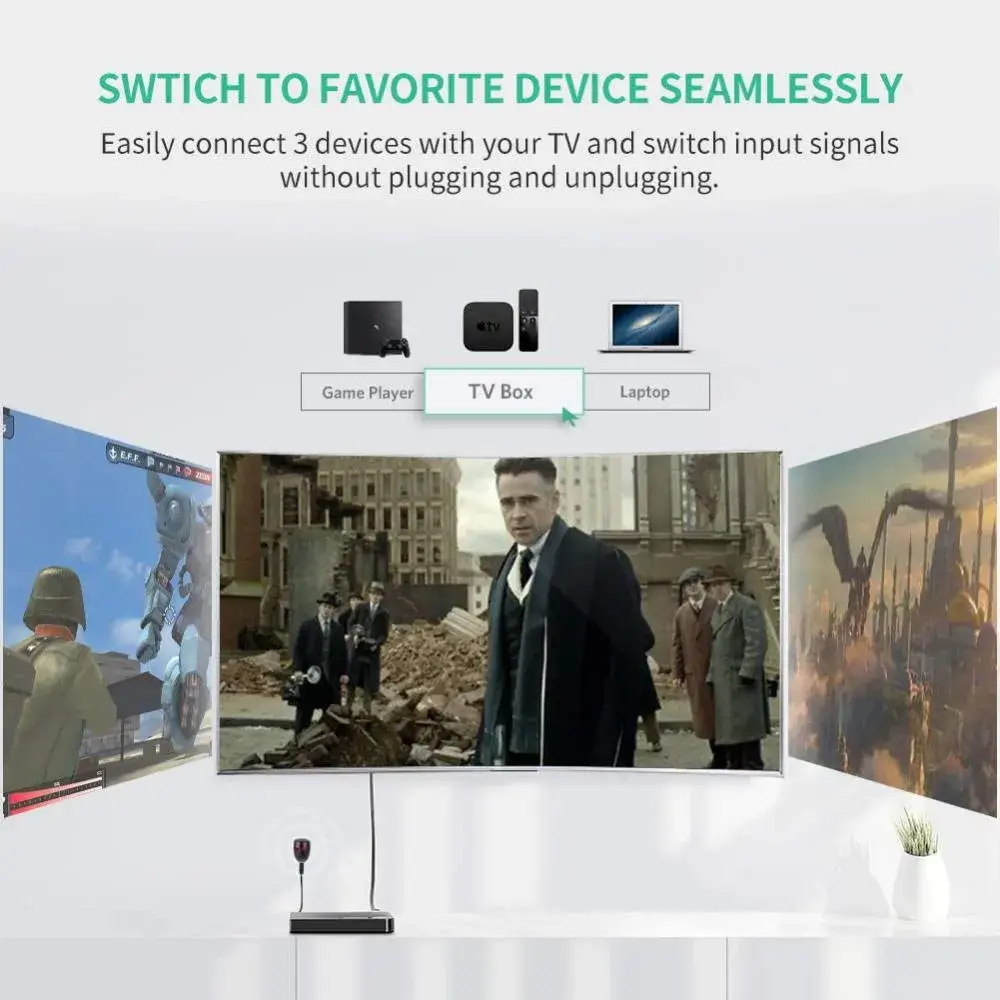 UGREEN 3x1 HDMI Switch (40235)