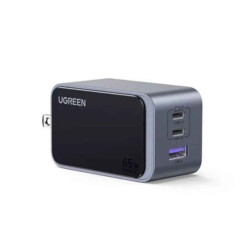 UGREEN X553 Nexode S 65W 3-Port GaN Fast Charger US Plug (45223)