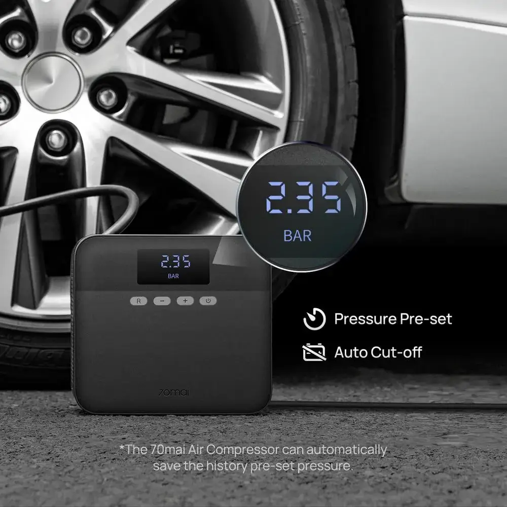 Xiaomi 70mai Lite 12V Mini Car Air Compressor