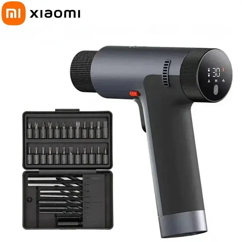 Xiaomi Mijia Brushless Cordless Electric Drill with Type-C Charging & Smart Display