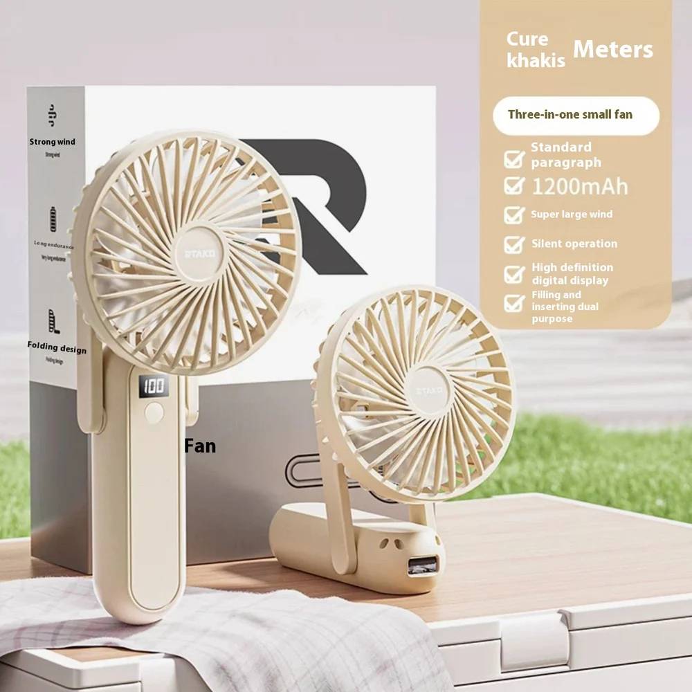 RTAKO F01 Handheld Turbo Fan 2000mAh Rechargeable Battery Green